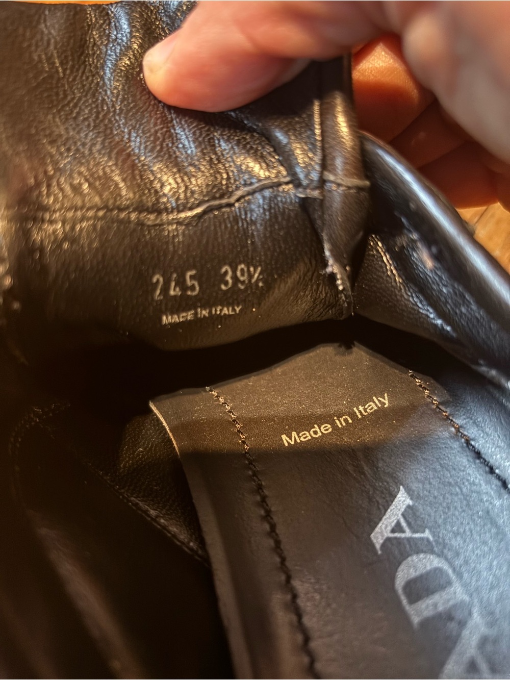 Prada | PRAX-01 Leather Sneakers Womens size 9 Designer - Picture 8 of 8